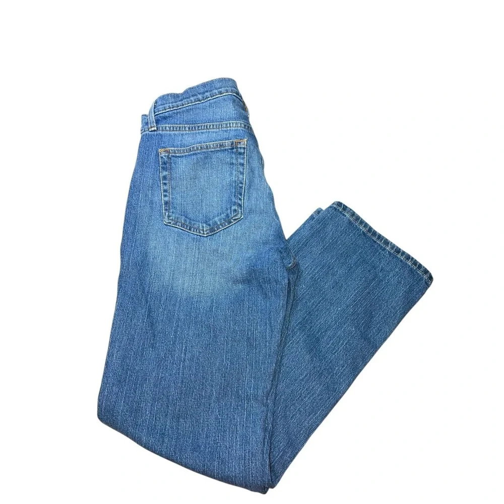 TOMMY HILFIGER MEN'S JEANS SZ 31x30 RELAXED FIT STRAIGHT LEG MEDIUM WASH ZIP FLY